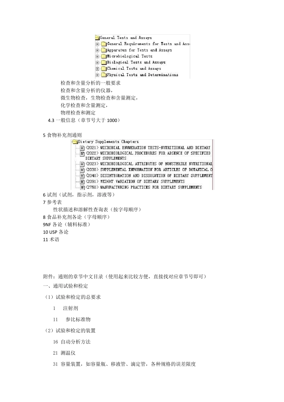 usp美国药典结构梳理_第3页