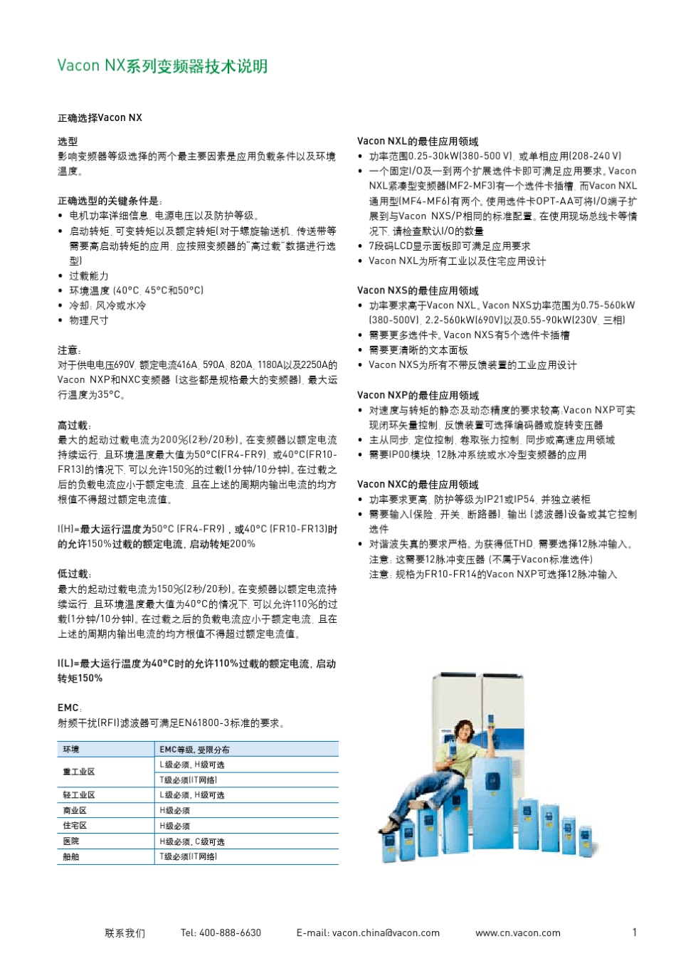 vaconnx系列变频器选件说明_第3页