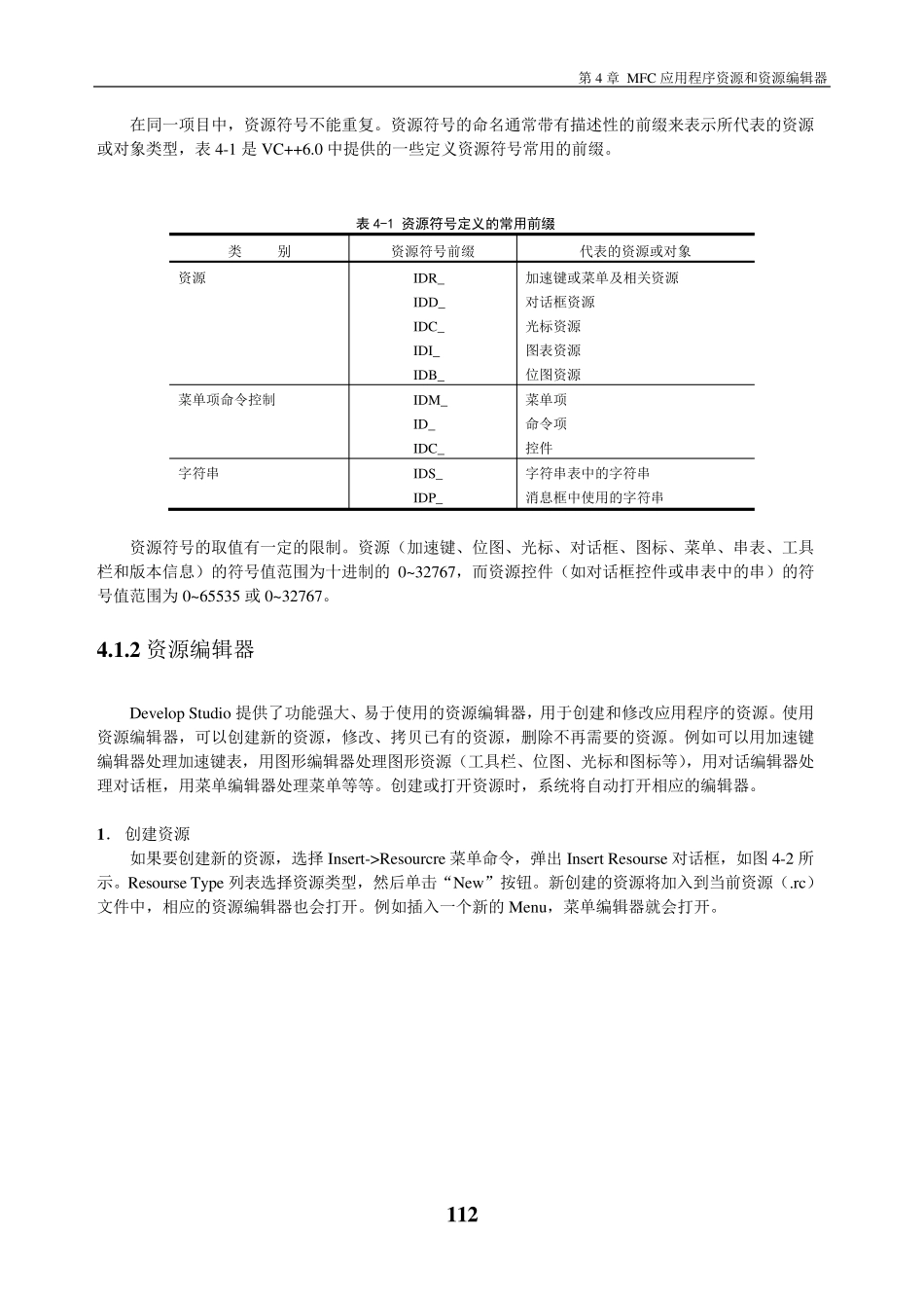 VC++6.0入门[第四章资源和资源编辑器]_第2页