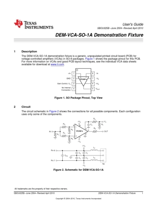 VCA810用户手册