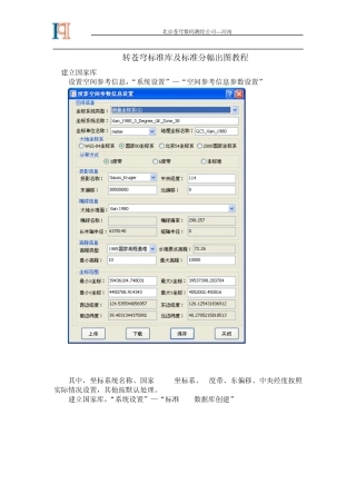vct转库及标准分幅图教程