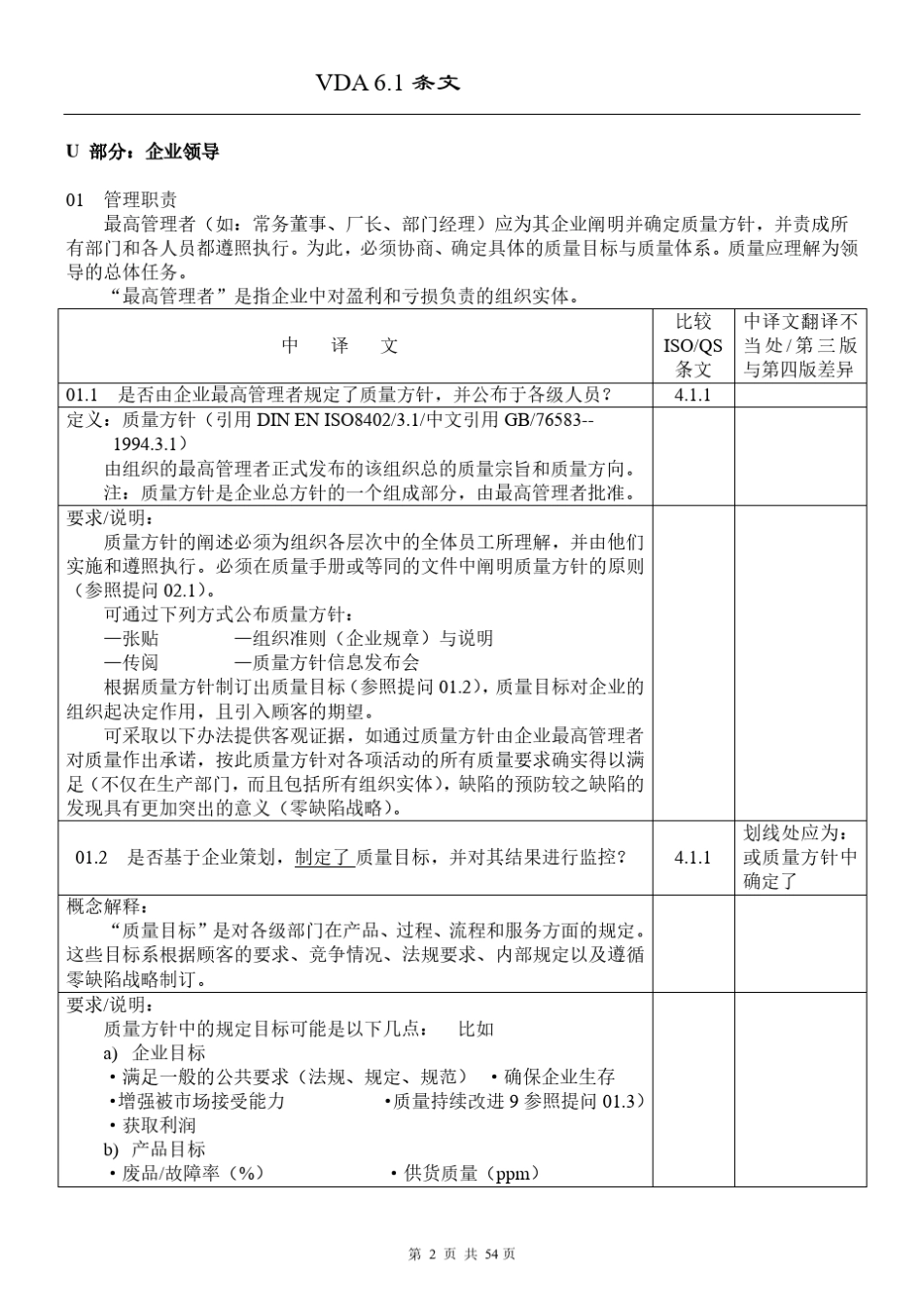 VDA6.1标准_第2页