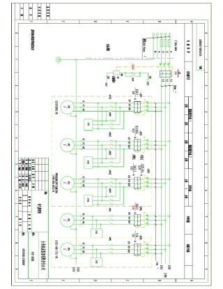 VDF850D电气原理图立式加工中心