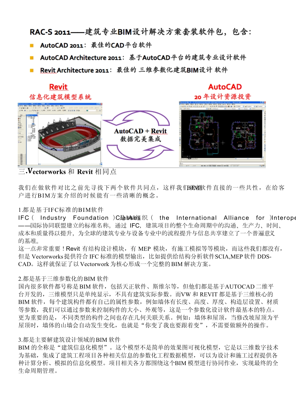 Vectorworks与REVIT在建筑设计方面的比较_第2页