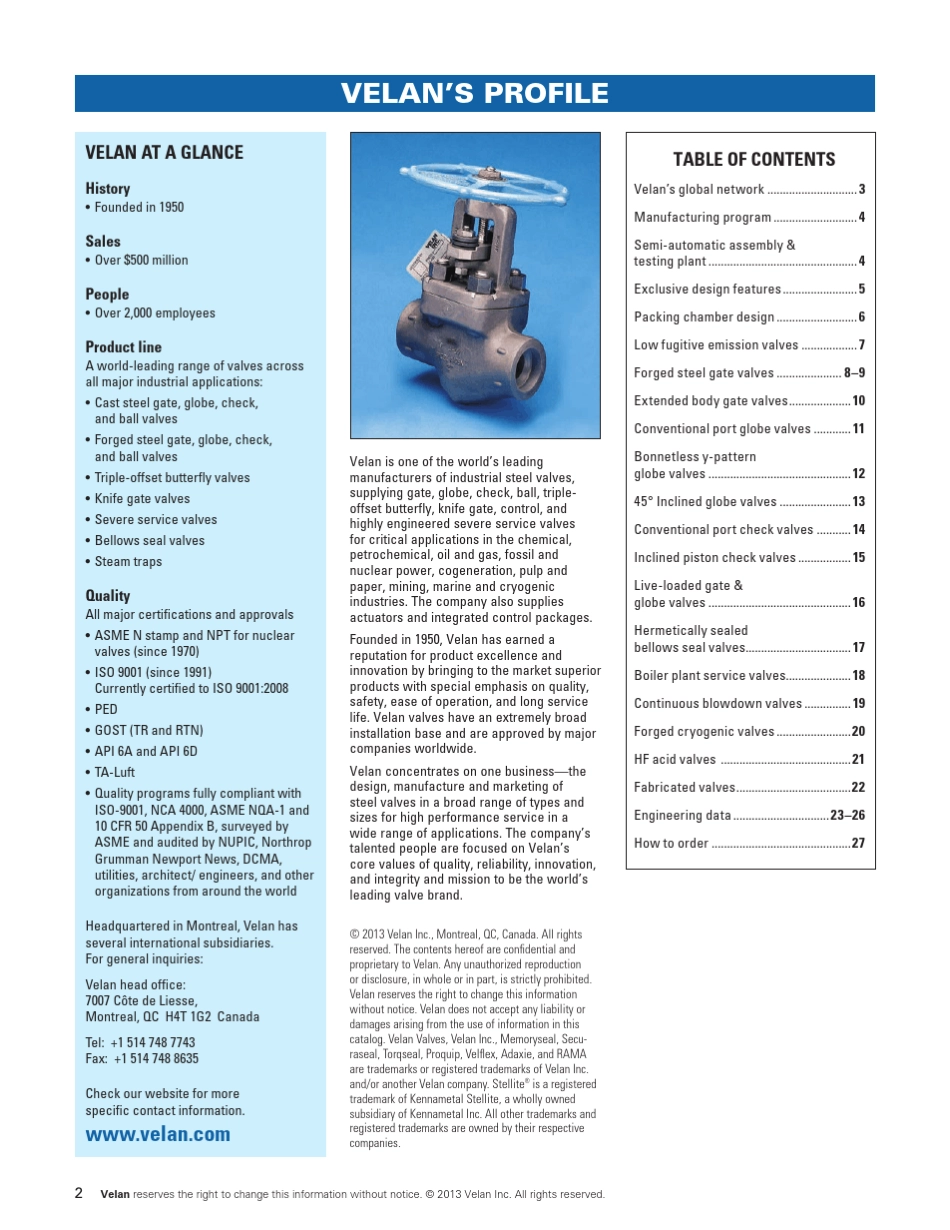 VELAN阀门样本_第2页