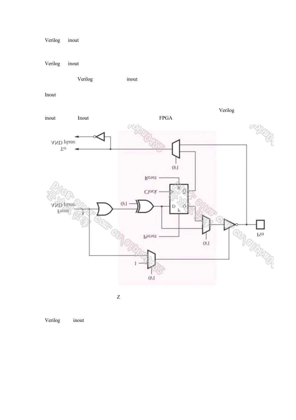 Verilog中inout端口的使用方法_第1页
