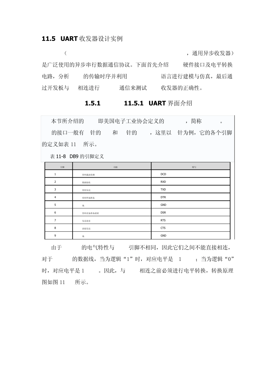 verilog编写uart验证有效版_第1页