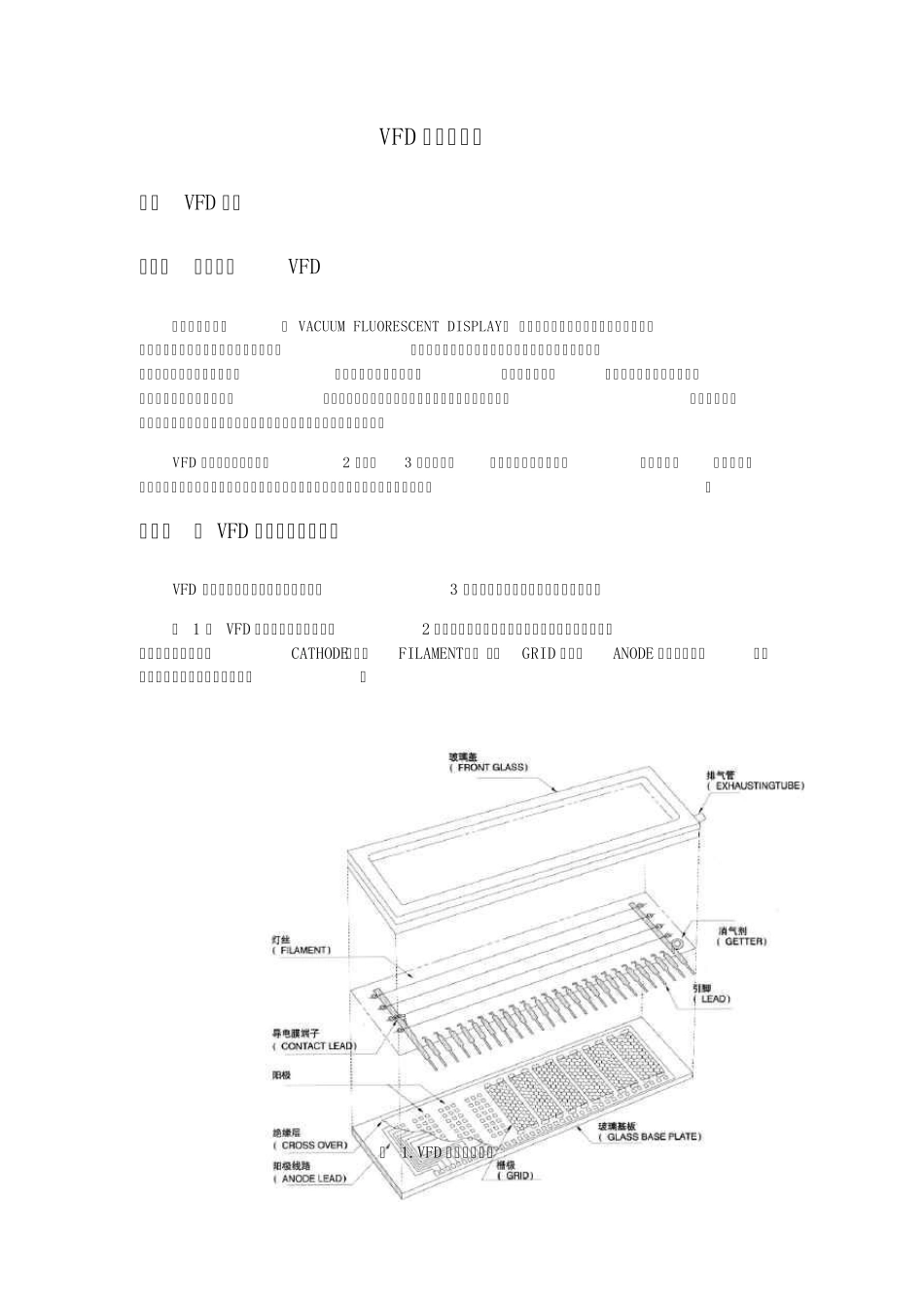 VFD原理及应用_第1页