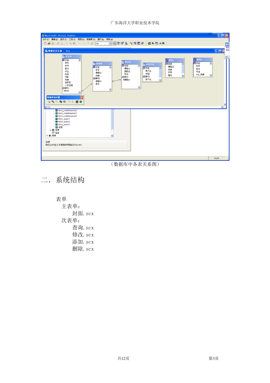 VFP学生信息管理系统_第3页