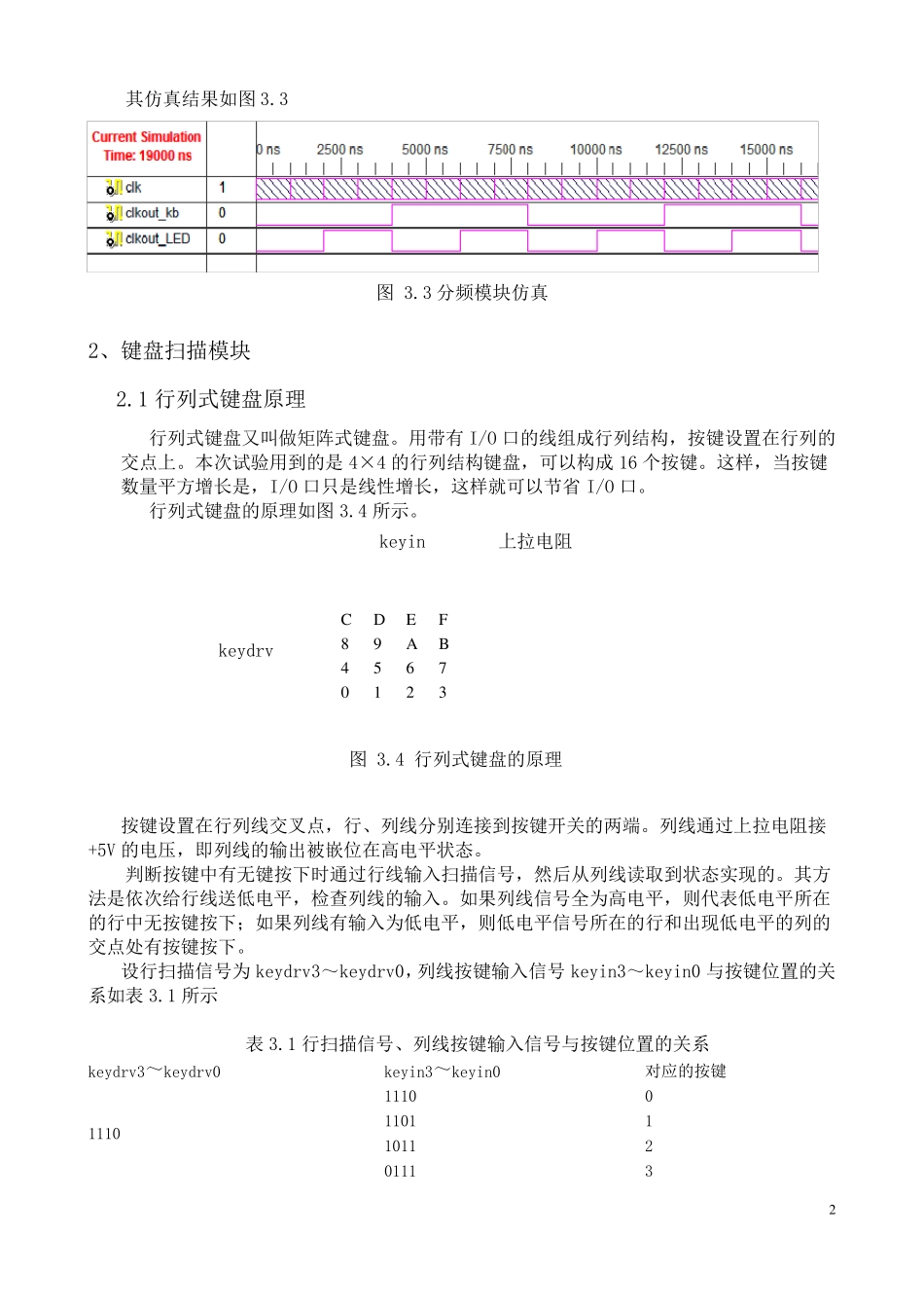 VHDL键盘扫描_第2页