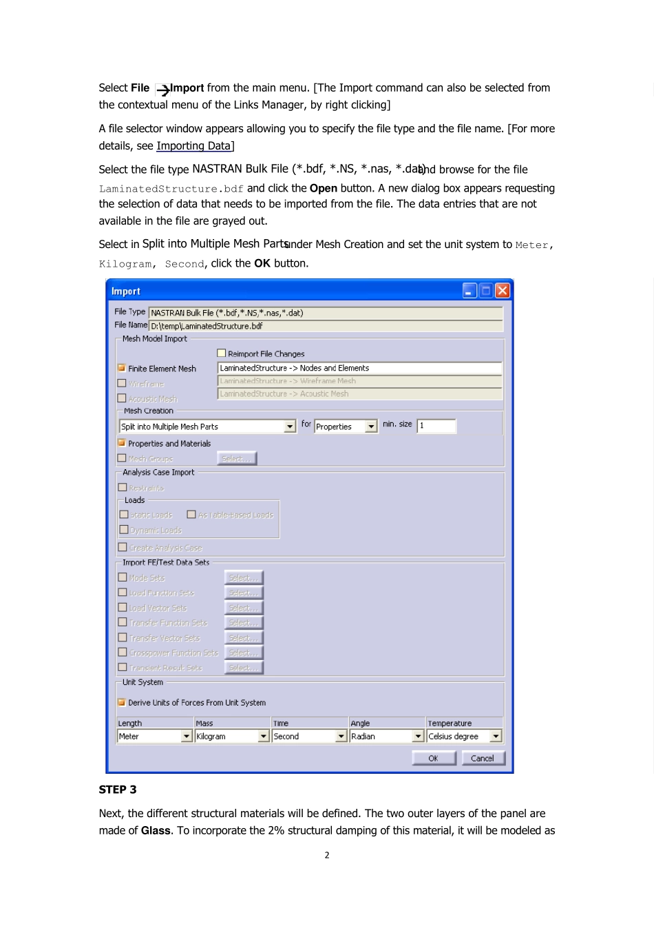 Virtual.lab声固耦合的隔声量仿真分析教程_第2页