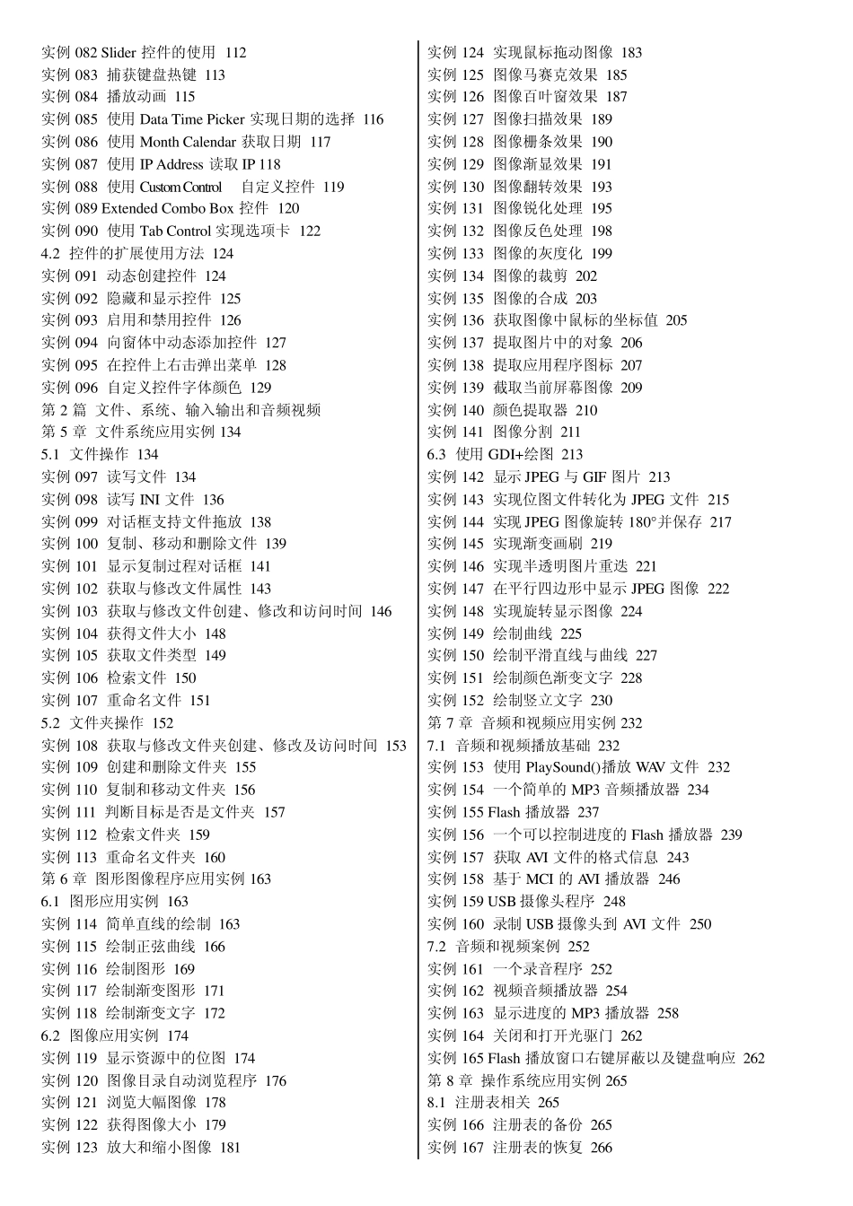 VisualC++范例开发大全目录_第2页