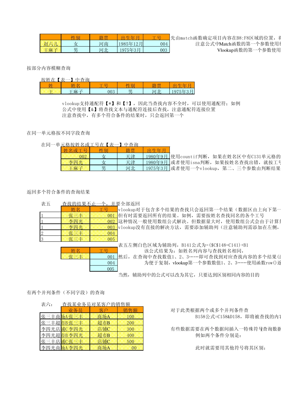 Vlookup和hlookup和Lookup函数的比较_第3页