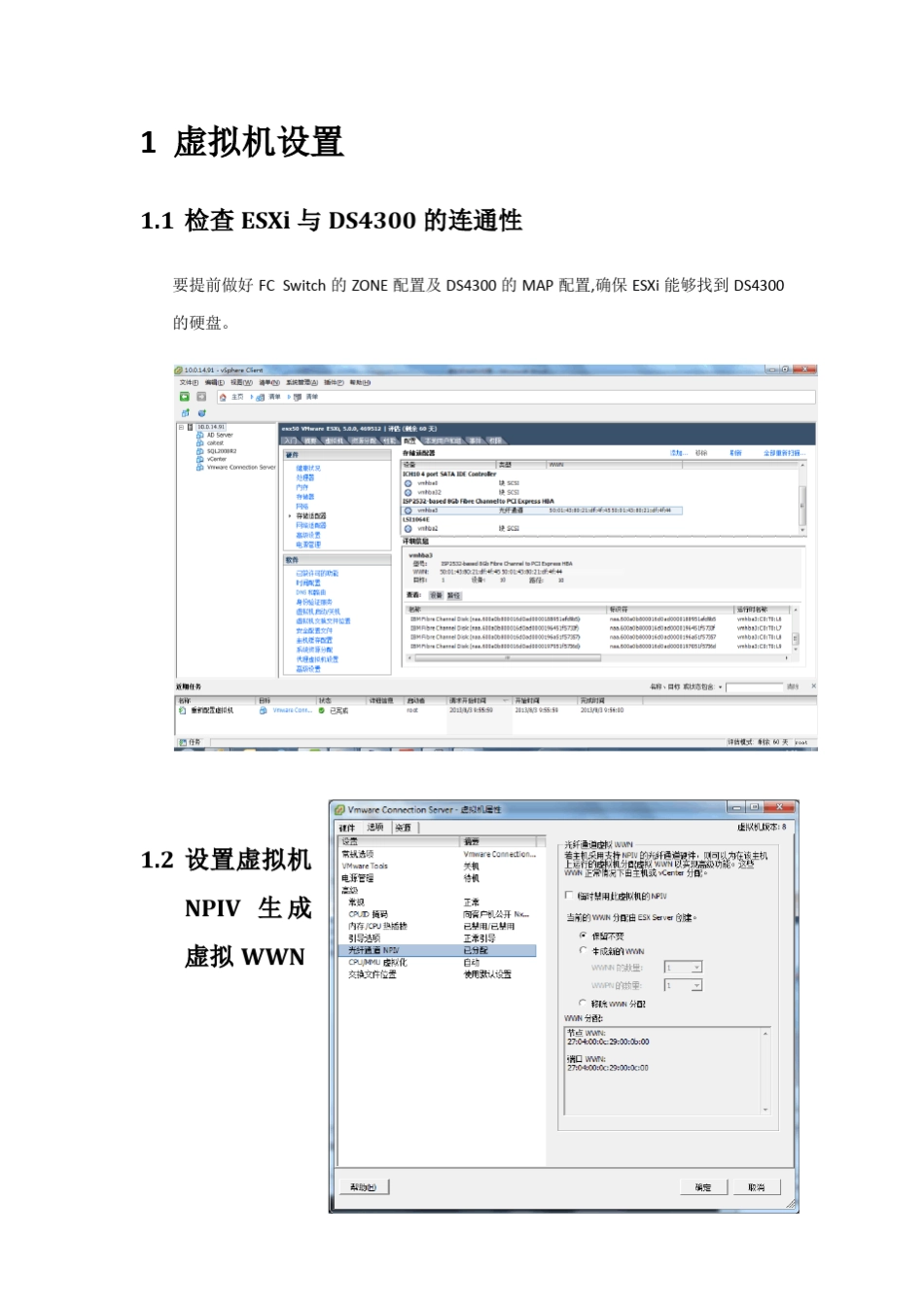 VMWARE_NPIV详细测试测试报告Evan_第3页