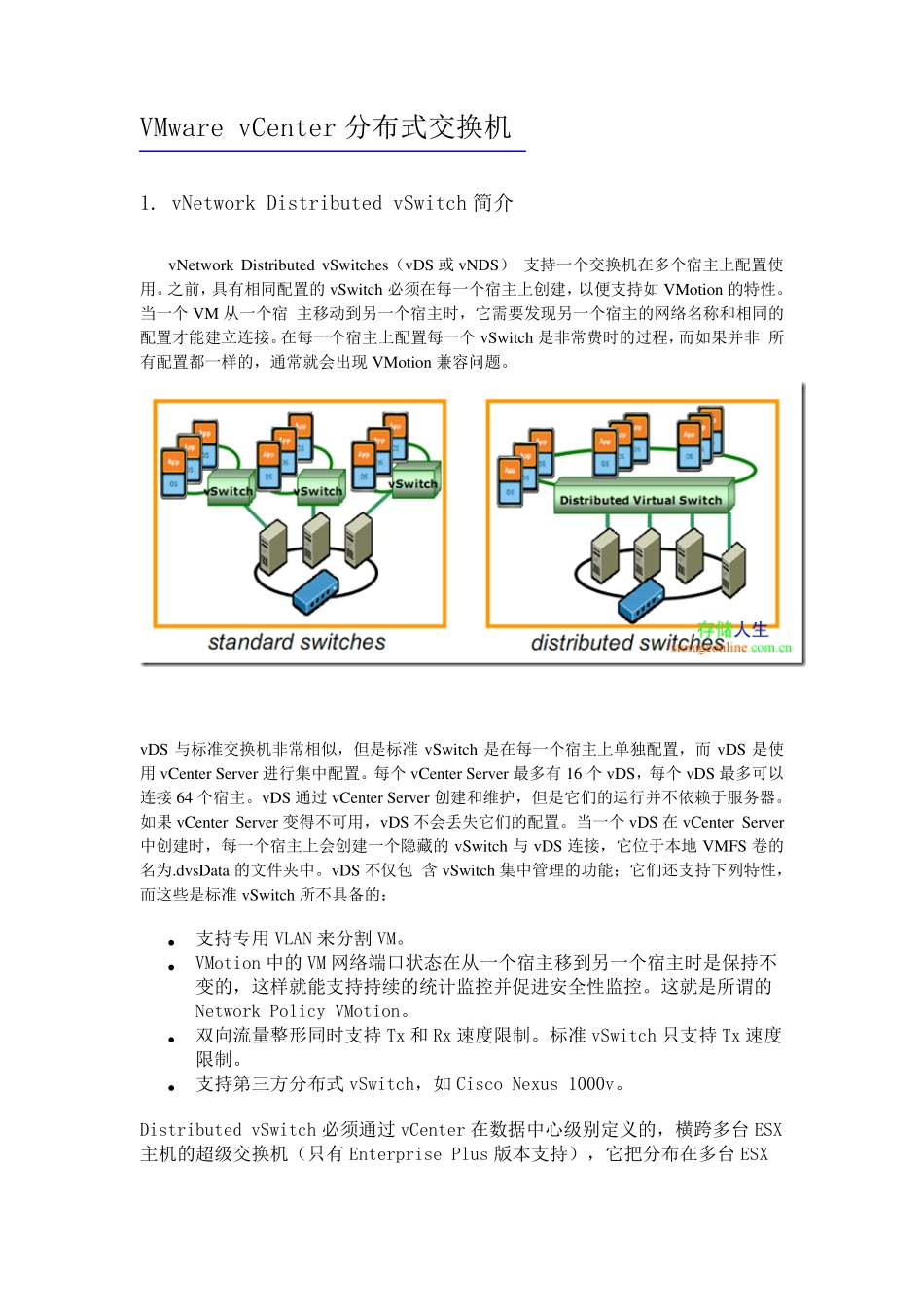 VMware_vCenter_分布式交换机配置_第1页
