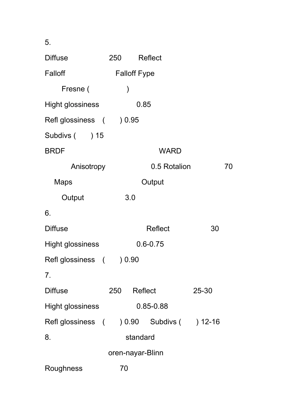 vray各种材质中英文对照参数大全_第2页
