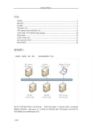 vsphere5NFSHA建置过程