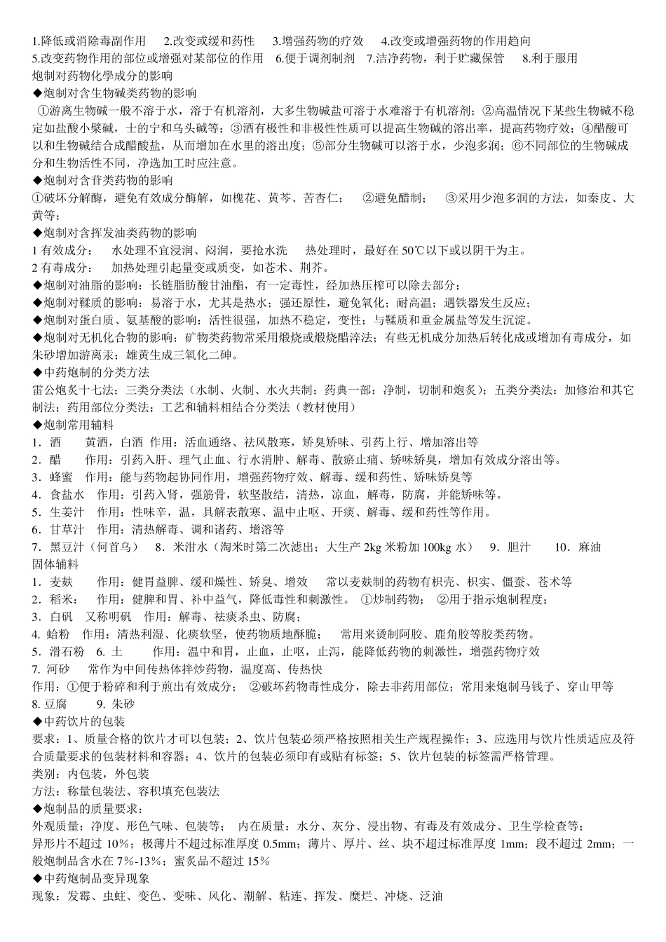 中药炮制学_整理版_第2页