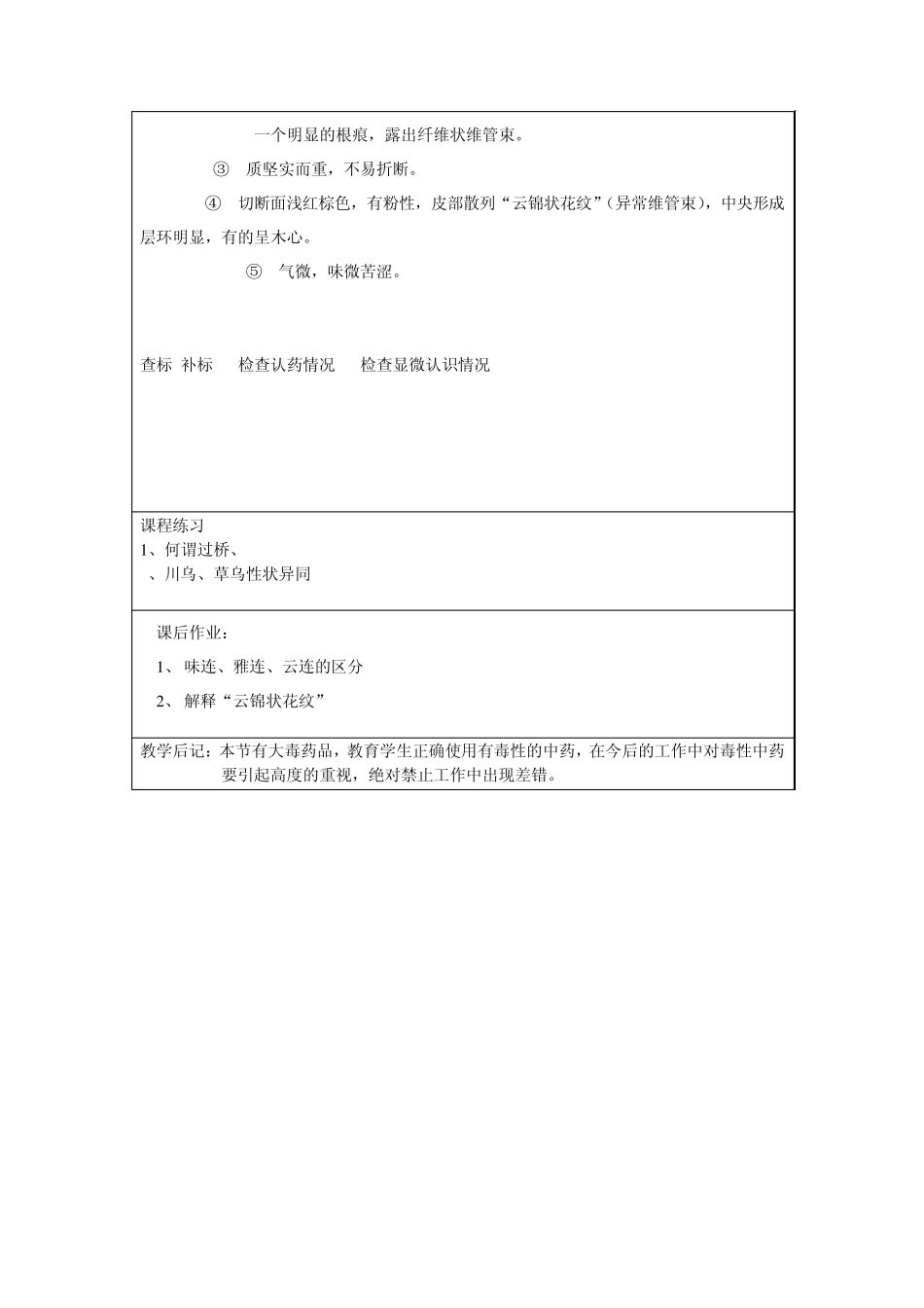 中药鉴定学教案1、2、3、4_第3页