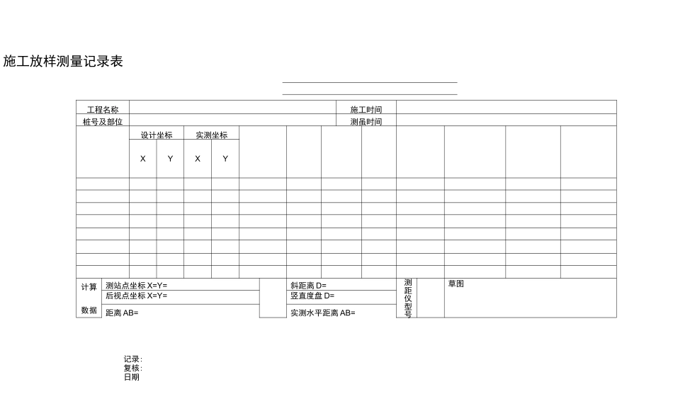 公路工程施工原始记录表(路面部分)_第3页