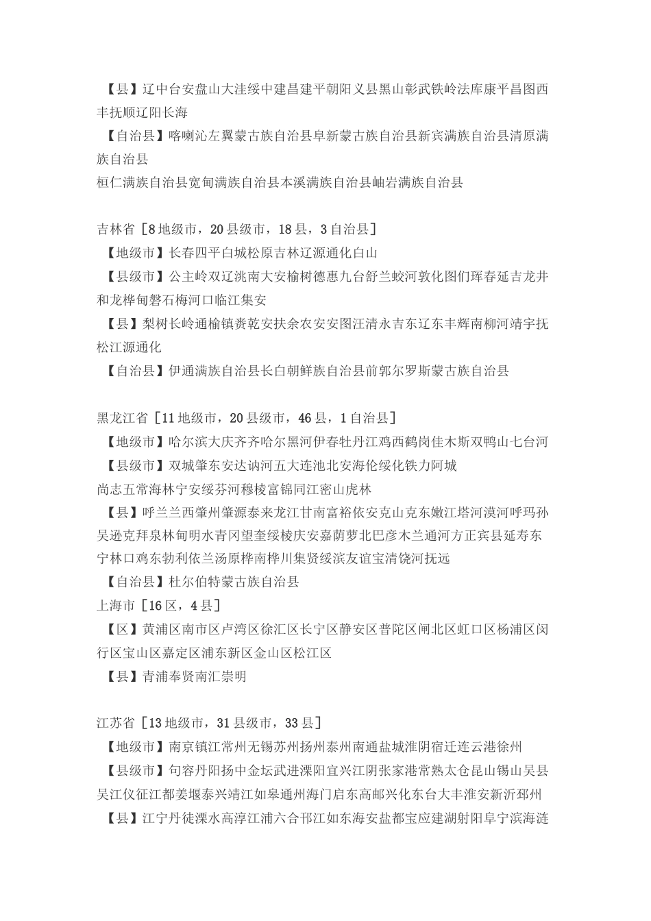 中国地名大全_第3页