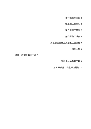 结构加固专项施工方案