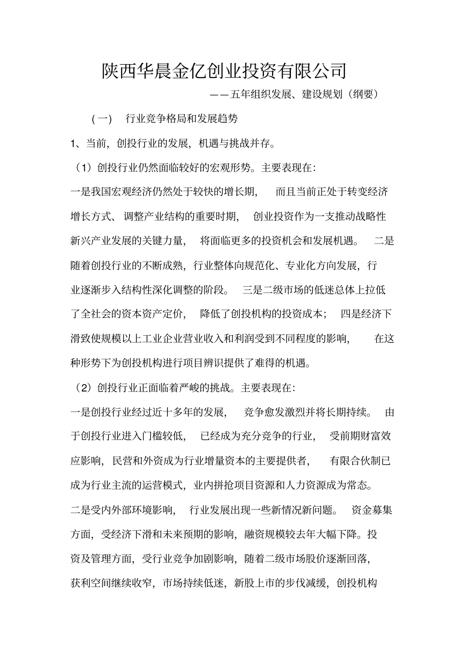 战略的规划大纲_第1页