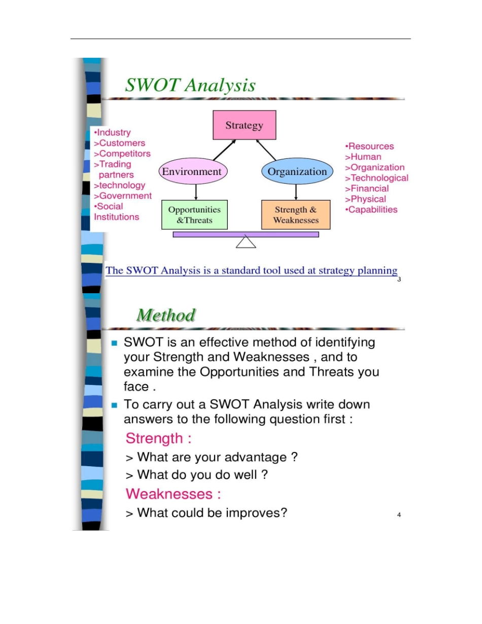 战略管理工具SWOT分析讲解_第2页