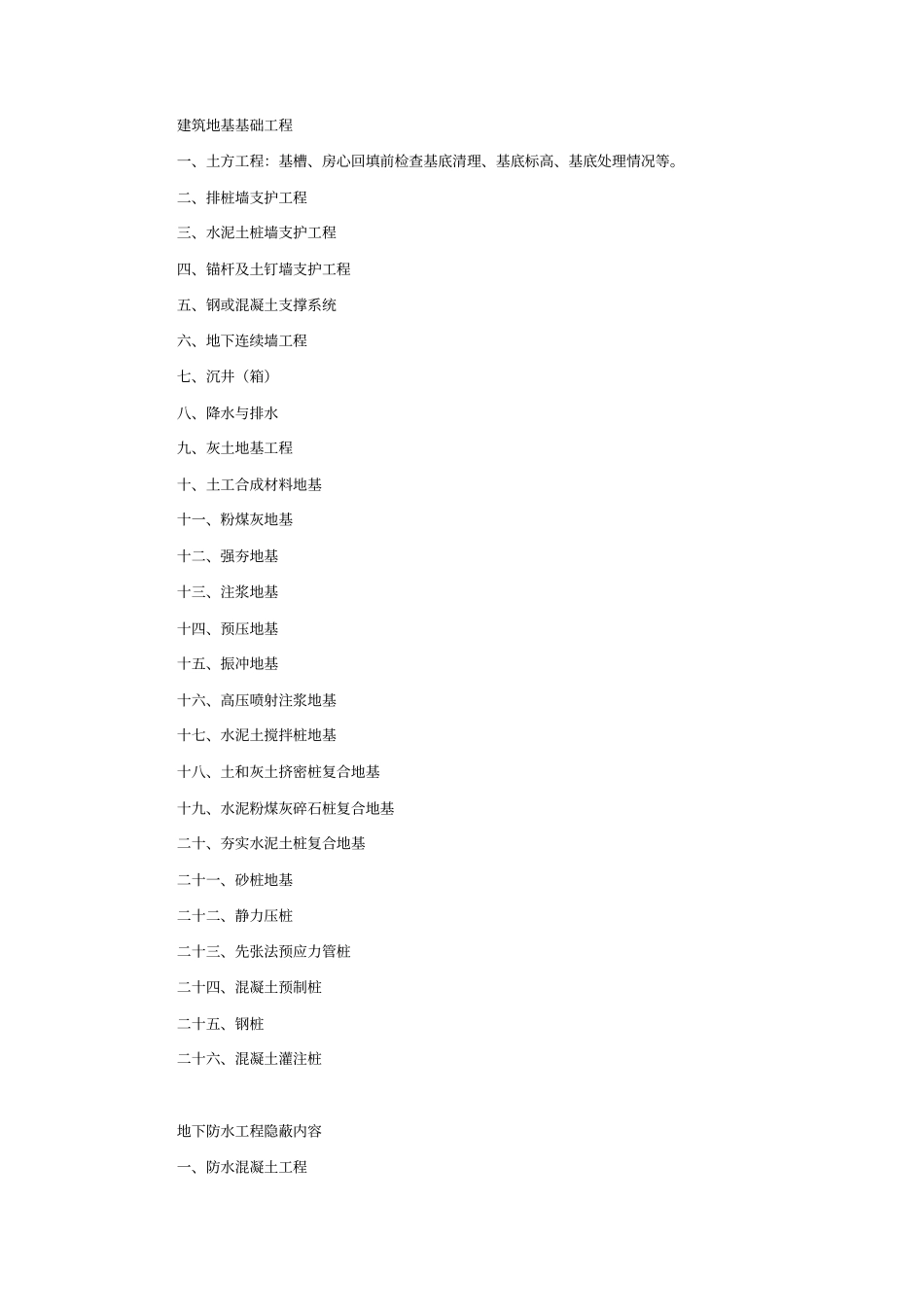 所有工程隐蔽工程的内容_第2页