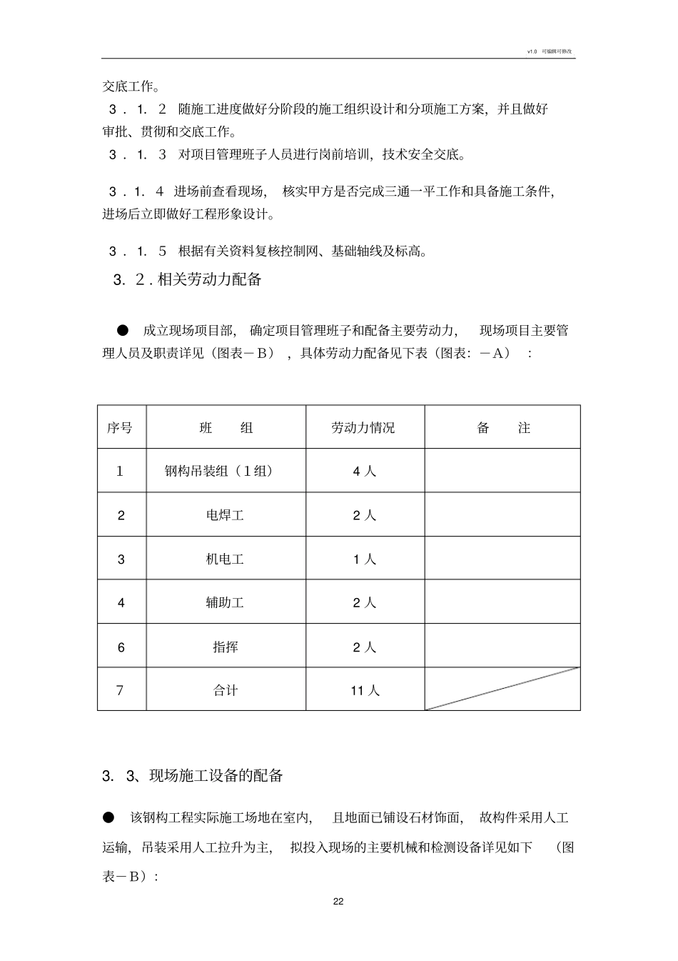 手拉葫芦室内钢梁吊装方案_第3页