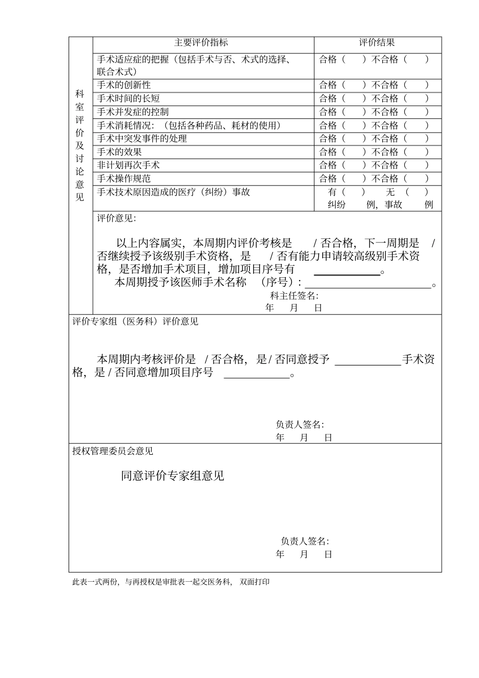 手术医师能力评价表_第2页