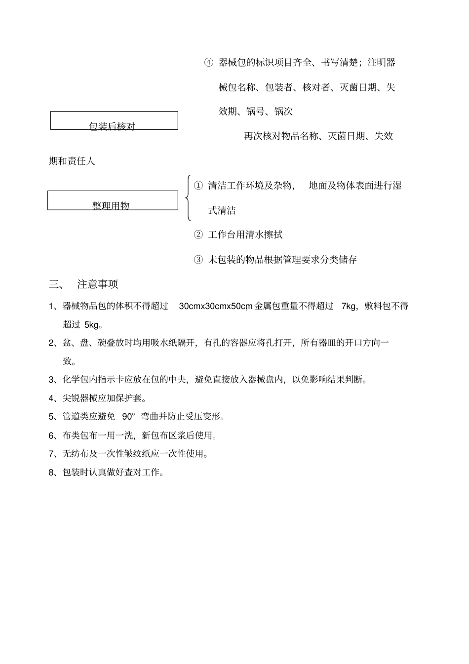 手术器械包装流程及质量标准_第3页