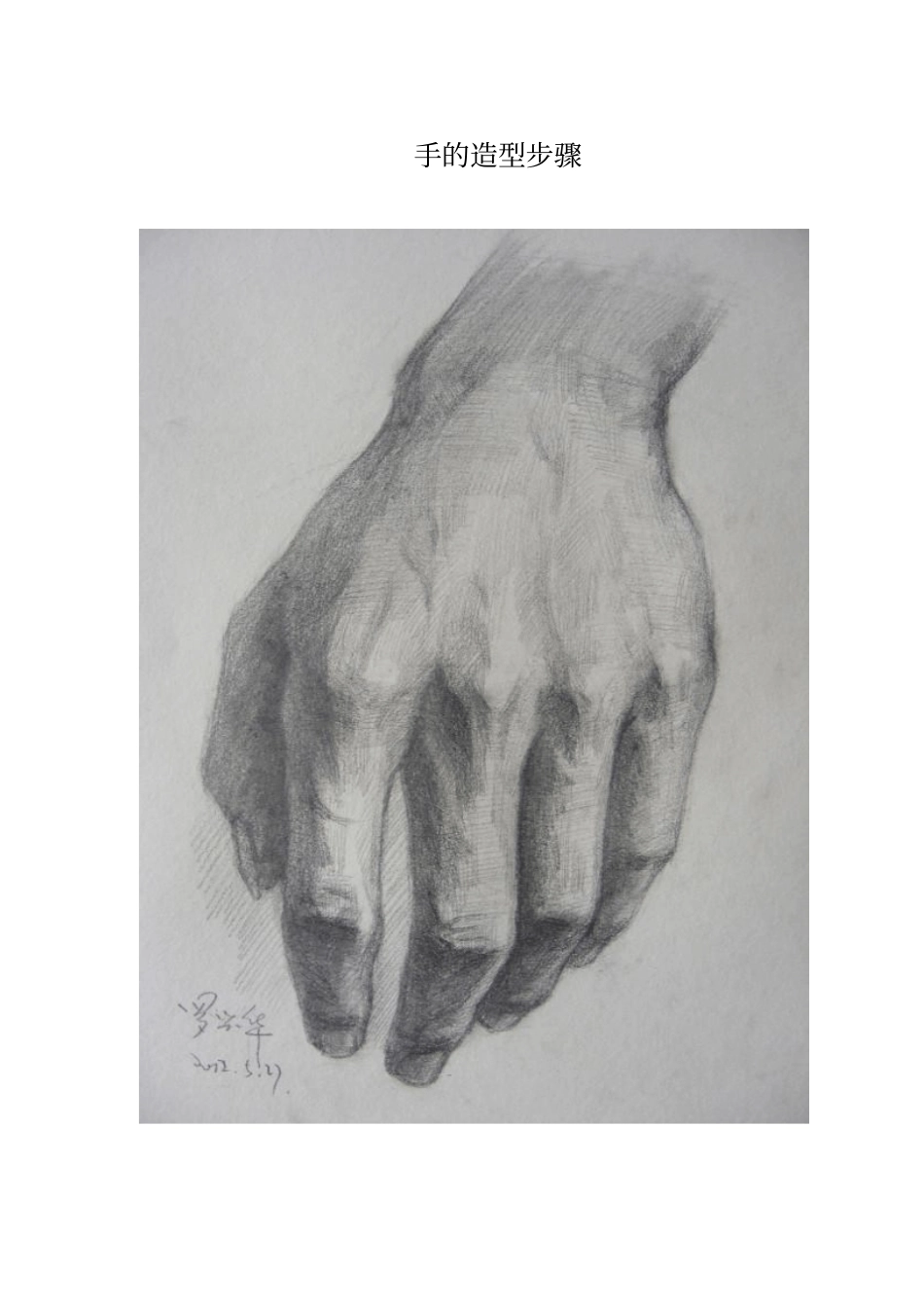 手的造型步骤_第1页