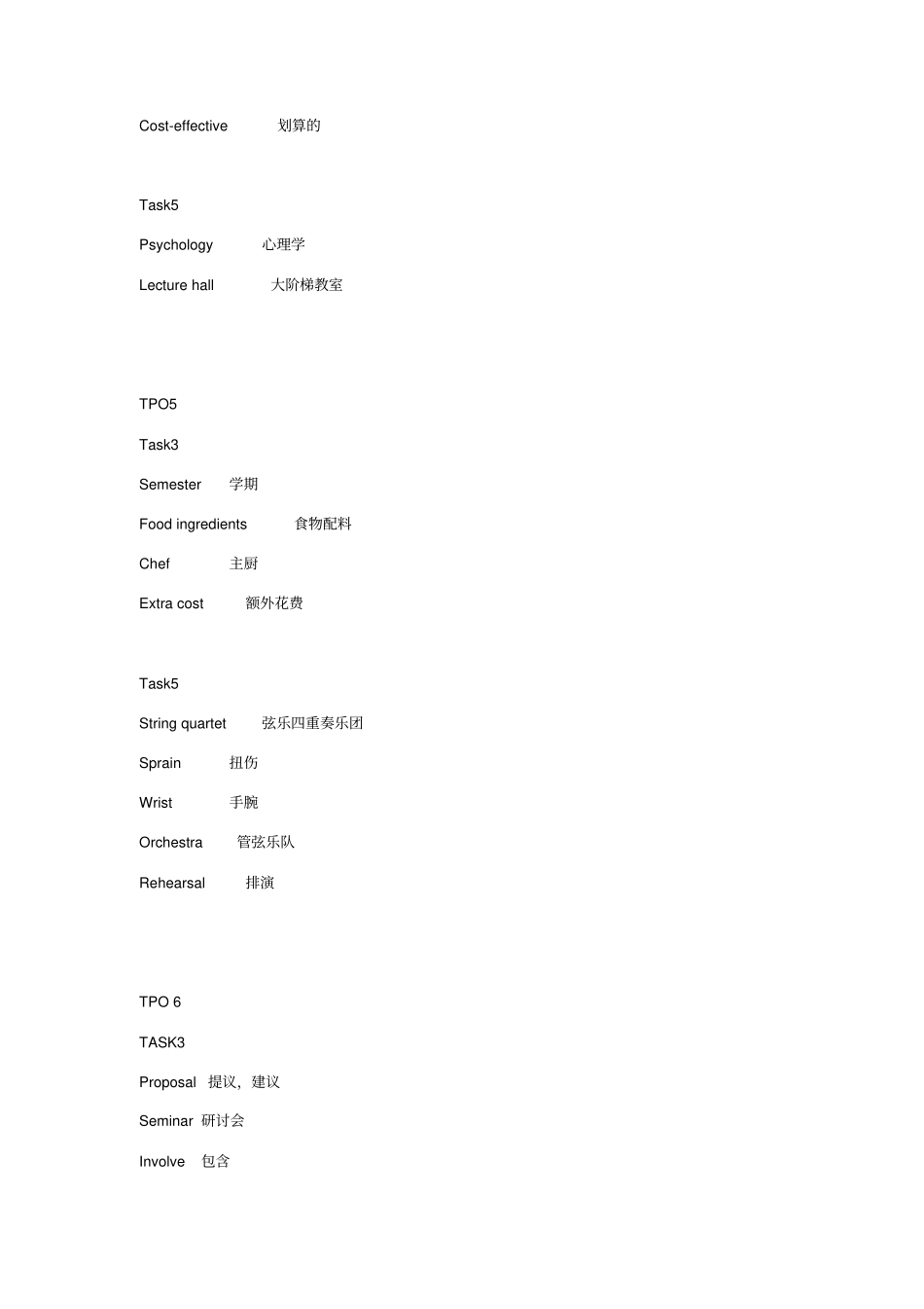 托福口语必备高频词汇_第3页