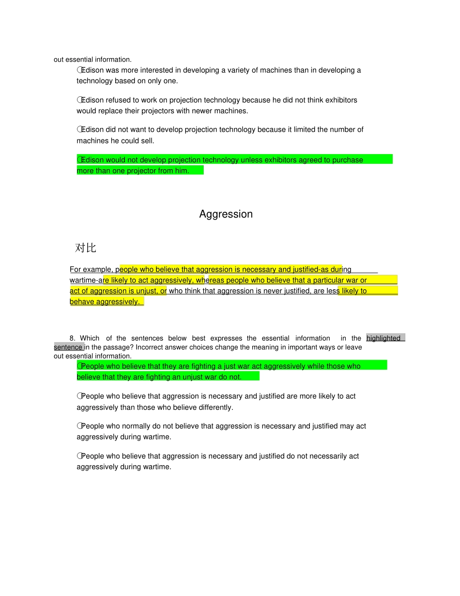 托福句子简化题难题汇总_第3页