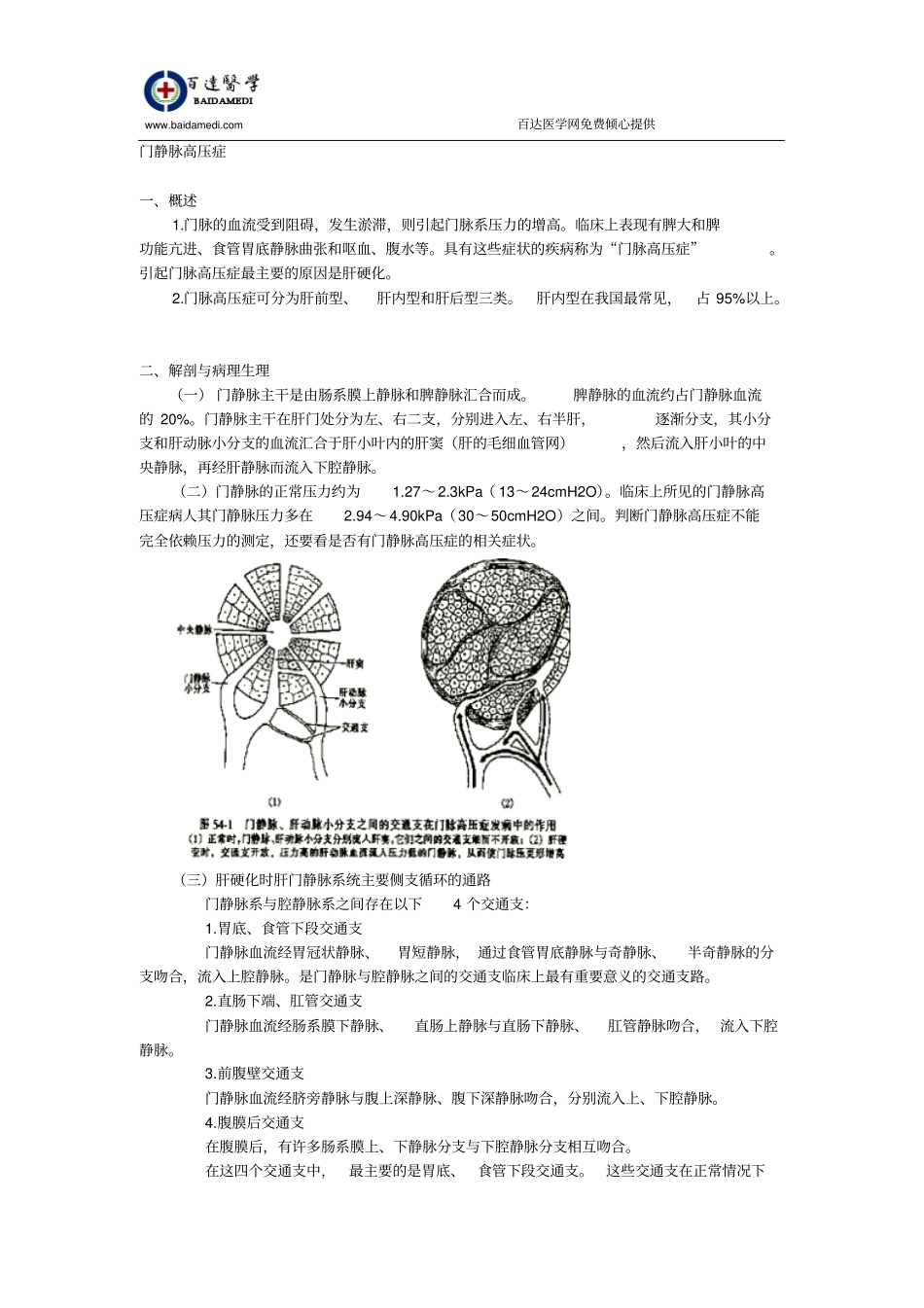 执业医师外科复习指导-门静脉高压症汇总_第1页
