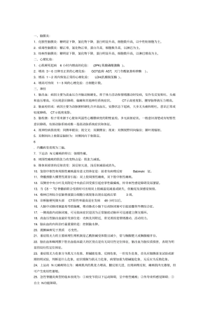 执业医考文档汇总