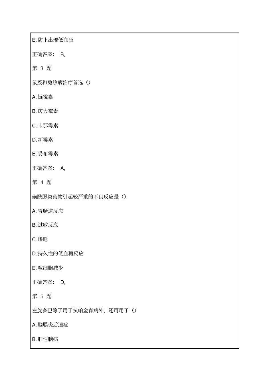 执业药师考试药学专业知识一精准试题考试试题及答案资料_第2页