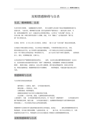 抑郁症论坛3WORK5500系列