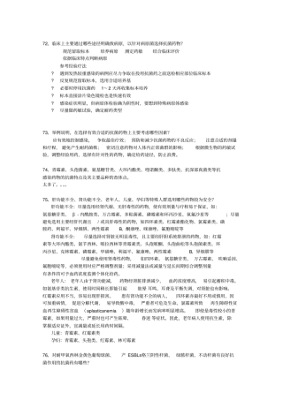 抗感染治疗药物摘要