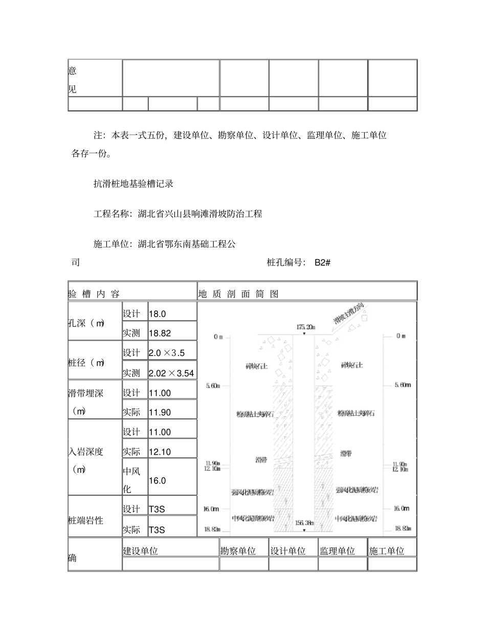 抗滑桩地基验槽记录全_第3页