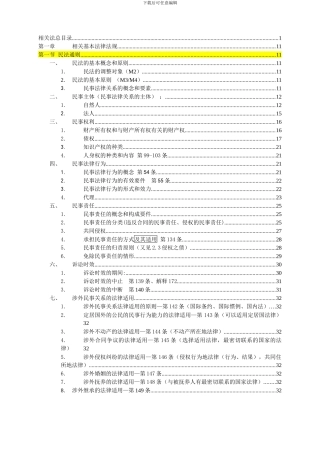 全国专利代理人考试相关法重点汇总