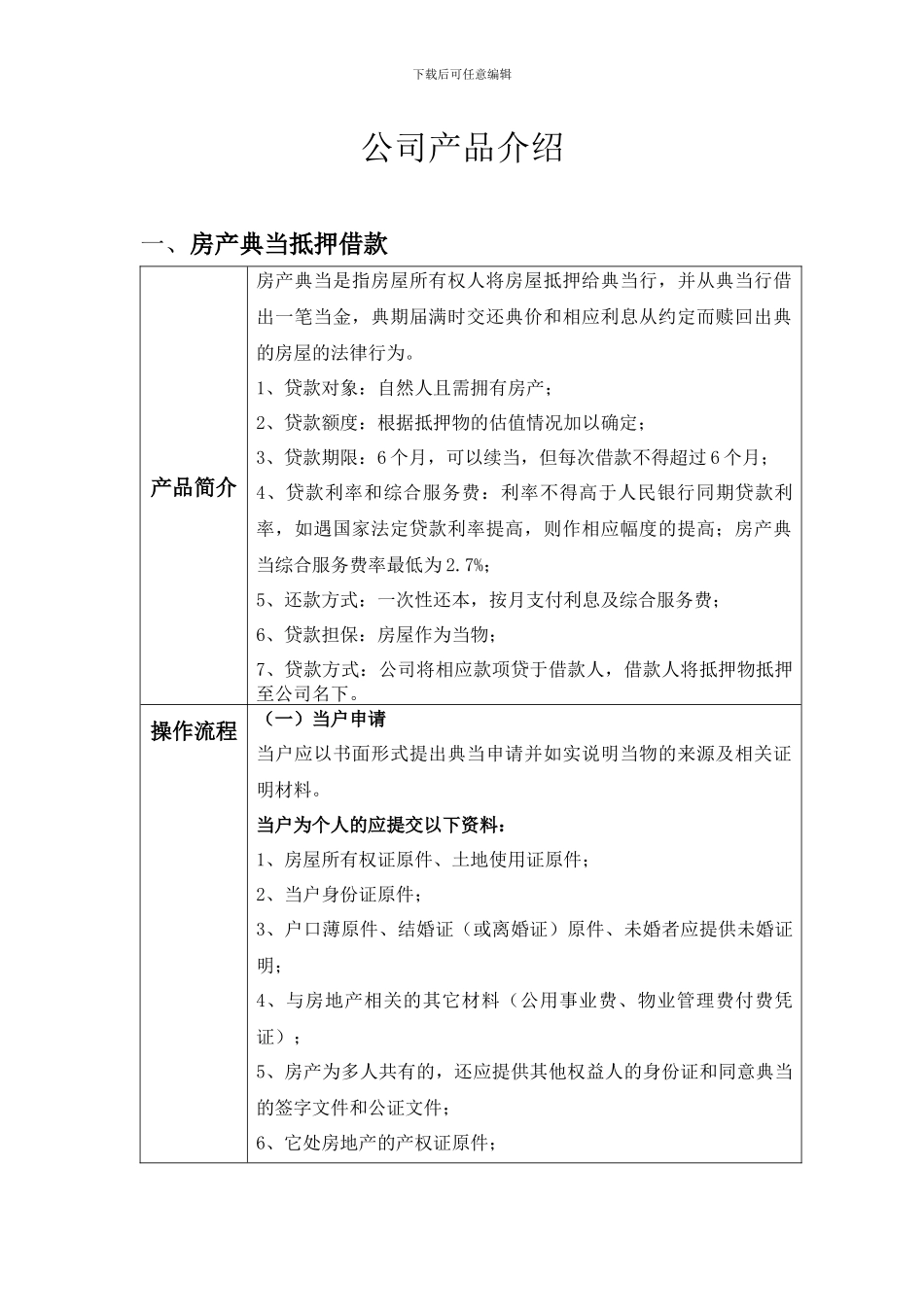 公司产品介绍_第1页