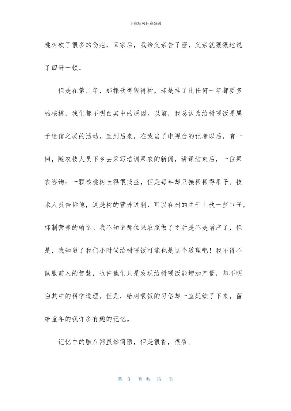 关于高中过年的作文5篇_第3页