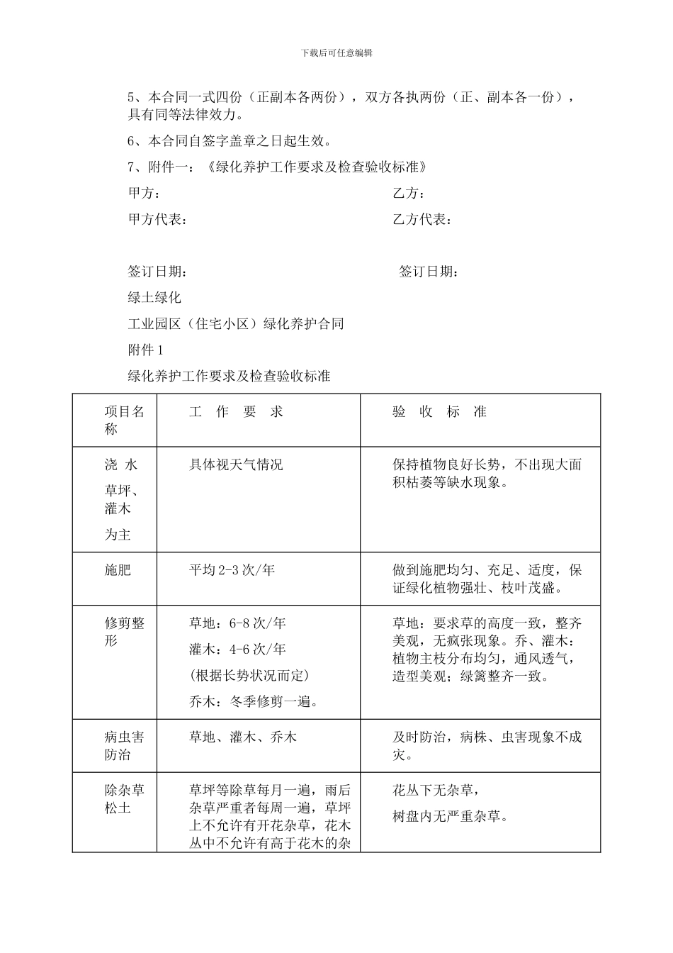 养护合同范本_第3页