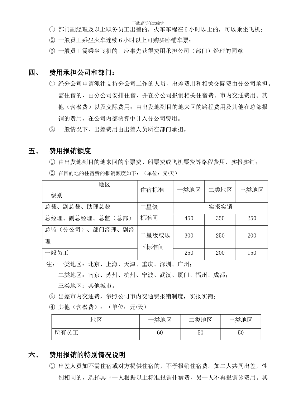 出差管理制度004_第2页