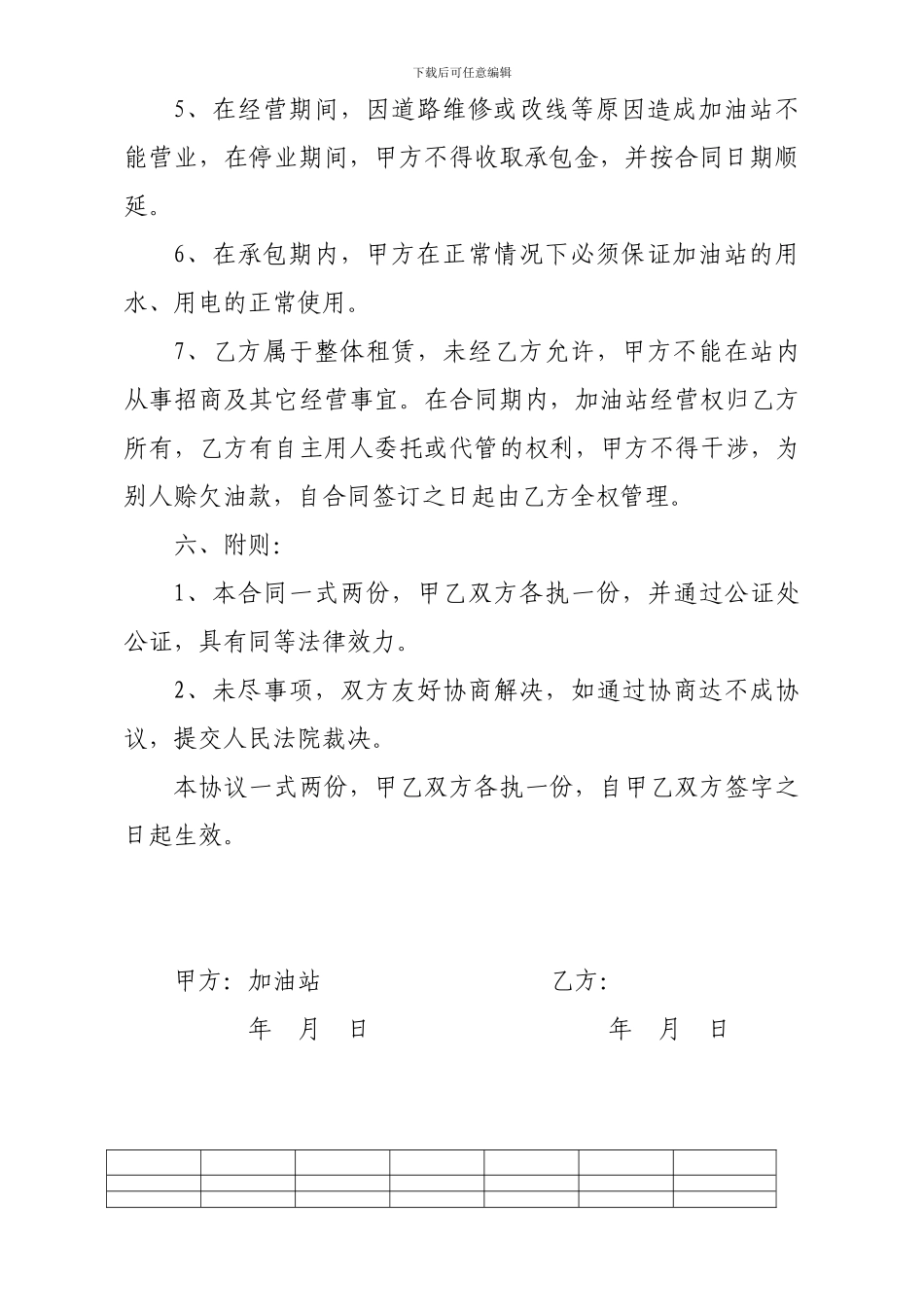 加油站租赁协议合同_第3页