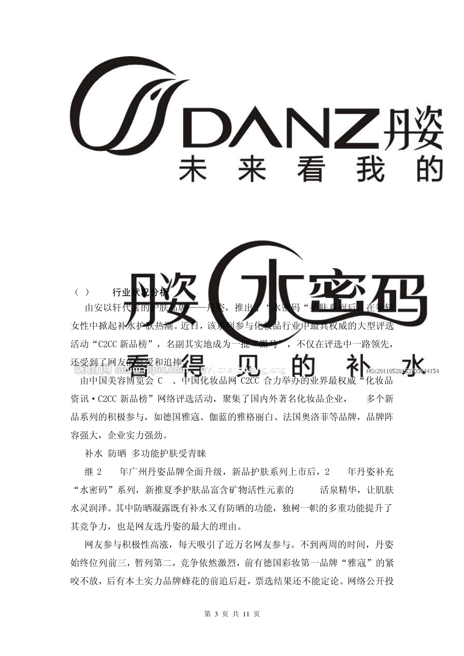 丹姿水密码广告赏析_第3页