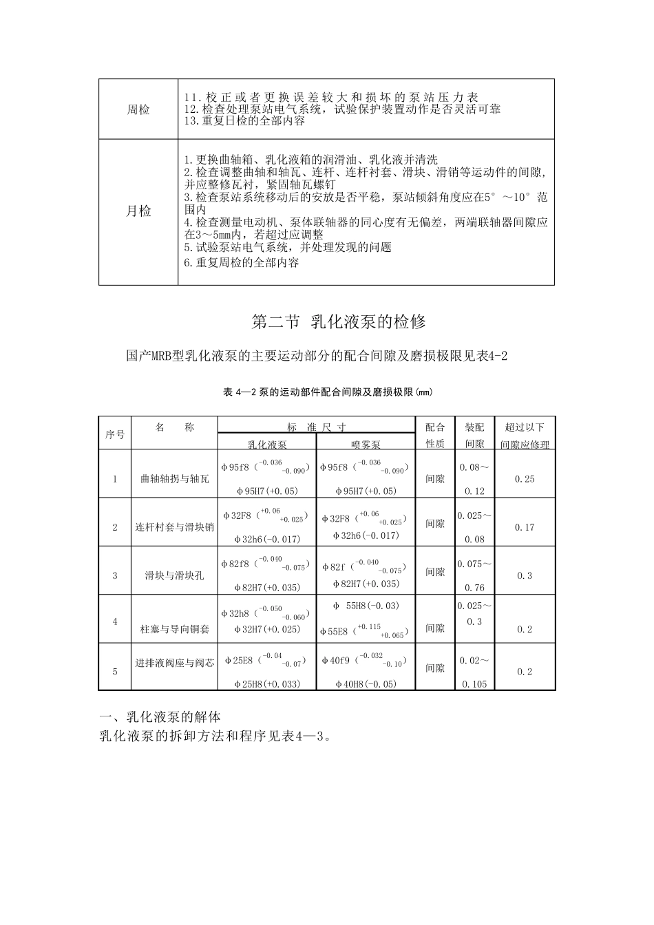 乳化液泵的维护与检修_第2页