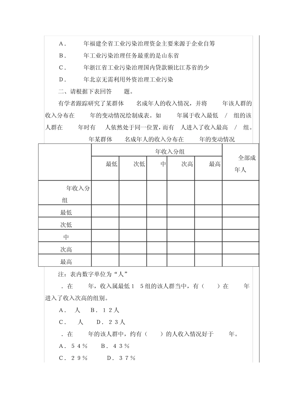 事业单位资料分析题集_第2页